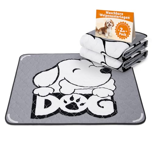 PICK FOR LIFE Waschbare Welpenunterlagen, auslaufsicher und rutschfest Hundeurinpads, saugfähige Unterlage für Welpen, Alte Hunde oder inkontinente Hunde PICK FOR LIFE Waschbare Welpenunterlagen, auslaufsicher und rutschfest Hundeurinpads, saugfähige Unterlage für Welpen, Alte Hunde oder inkontinente Hunde von PICK FOR LIFE