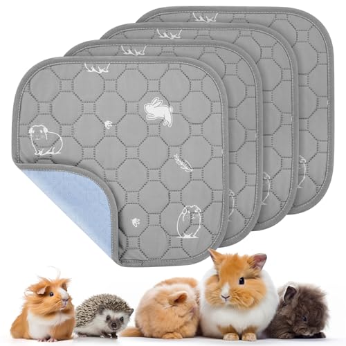 PICK FOR LIFE Wiederverwendbare PIPI Pads für Meerschweinchen, waschbar und super saugfähige Unterlagen, Kleintiermatten für Kaninchen, Hamster, Welpen PICK FOR LIFE Wiederverwendbare PIPI Pads für Meerschweinchen, waschbar und super saugfähige Unterlagen, Kleintiermatten für Kaninchen, Hamster, Welpen von PICK FOR LIFE