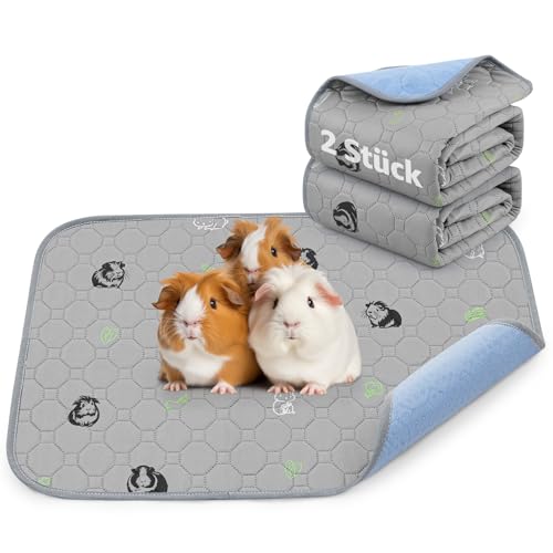 wasserdichte Pipipads für Meerschweinchen, super saugfähige Pipi unterlagen Kaninchen, Waschbare kleintiermatten für Kaninchen, Hamster, Welpen wasserdichte Pipipads für Meerschweinchen, super saugfähige Pipi unterlagen Kaninchen, Waschbare kleintiermatten für Kaninchen, Hamster, Welpen von PICK FOR LIFE