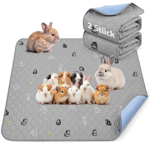 wasserdichte Pipipads für Meerschweinchen, super saugfähige Pipi unterlagen Kaninchen, Waschbare kleintiermatten für Kaninchen, Hamster, Welpen wasserdichte Pipipads für Meerschweinchen, super saugfähige Pipi unterlagen Kaninchen, Waschbare kleintiermatten für Kaninchen, Hamster, Welpen von PICK FOR LIFE