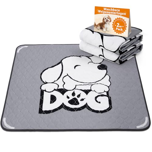 Waschbare Welpenunterlagen, auslaufsicher und rutschfest Hundeurinpads, saugfähige Unterlage für Welpen, Alte Hunde oder inkontinente Hunde Waschbare Welpenunterlagen, auslaufsicher und rutschfest Hundeurinpads, saugfähige Unterlage für Welpen, Alte Hunde oder inkontinente Hunde von PICK FOR LIFE