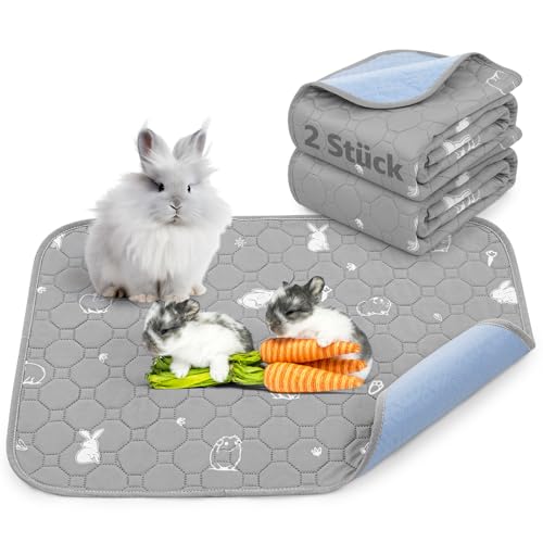 PICK FOR LIFE Wiederverwendbare PIPI Pads für Meerschweinchen, waschbar und super saugfähige Unterlagen, Kleintiermatten für Kaninchen, Hamster, Welpen PICK FOR LIFE Wiederverwendbare PIPI Pads für Meerschweinchen, waschbar und super saugfähige Unterlagen, Kleintiermatten für Kaninchen, Hamster, Welpen von PICK FOR LIFE