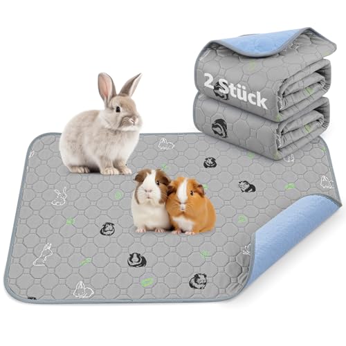 wasserdichte Pipipads für Meerschweinchen, super saugfähige Pipi unterlagen Kaninchen, Waschbare kleintiermatten für Kaninchen, Hamster, Welpen wasserdichte Pipipads für Meerschweinchen, super saugfähige Pipi unterlagen Kaninchen, Waschbare kleintiermatten für Kaninchen, Hamster, Welpen von PICK FOR LIFE