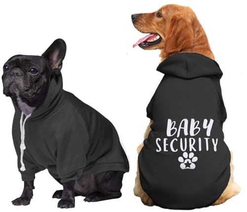 Sicherheits-Hunde-Kapuzenpullover, Welpenpullover, kaltes Wetter, Hundemäntel, Haustierkleidung, Kapuzen-Sweatshirt für kleine Hunde von PICKUPIK