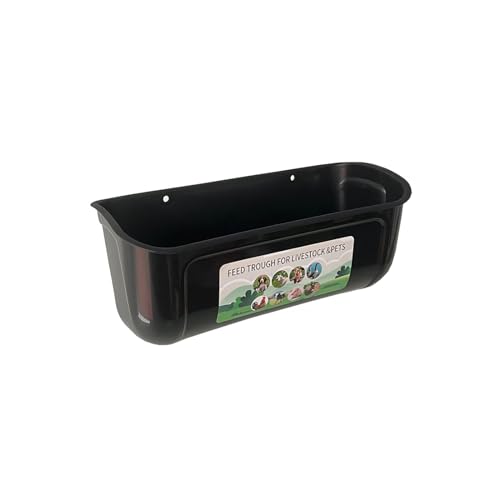 Futterspender for Geflügel, 11,73 x 5,12 x 4,92 Zoll, hängender Zaun-Futtertrog, Geflügel-Futtertrog-Eimer, fasst bis zu 4 Liter Futter und Wasser, for Ziegen, Schafe, Hirsche, Geflügel, Enten /802 Futterspender for Geflügel, 11,73 x 5,12 x 4,92 Zoll, hängender Zaun-Futtertrog, Geflügel-Futtertrog-Eimer, fasst bis zu 4 Liter Futter und Wasser, for Ziegen, Schafe, Hirsche, Geflügel, Enten /802 von PINFANSHIJIE
