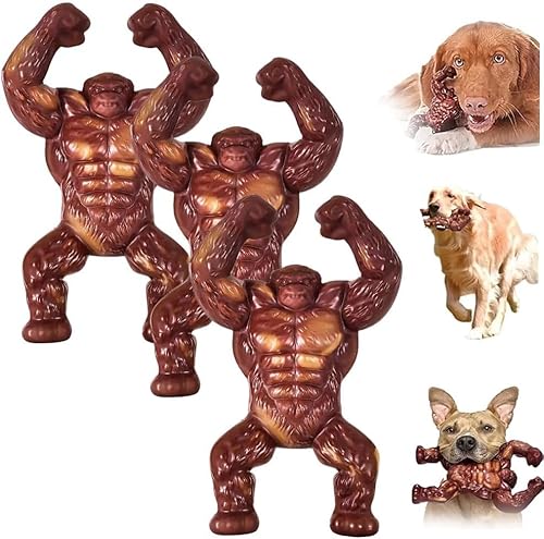 Robustes Hundespielzeug for aggressive Kauer großer Rassen, 3-teilig, robustes Hundespielzeug for aggressive Kauer von Affen, Kauspielzeug for Hunde for aggressive Kauer großer Rassen, interaktives Hu Robustes Hundespielzeug for aggressive Kauer großer Rassen, 3-teilig, robustes Hundespielzeug for aggressive Kauer von Affen, Kauspielzeug for Hunde for aggressive Kauer großer Rassen, interaktives Hu von PINFANSHIJIE