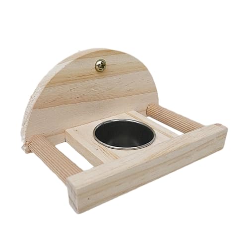 Vogelfuttersitzstangen, 2-in-1-Sitzstangen-Vogelständer, Edelstahl-Futterbecher, Papageien-Sitzstangenständer mit Metallhaken, Vogelkäfig-Zubehör for Sittiche, Nymphensittiche, Sittiche, Wellensittich Vogelfuttersitzstangen, 2-in-1-Sitzstangen-Vogelständer, Edelstahl-Futterbecher, Papageien-Sitzstangenständer mit Metallhaken, Vogelkäfig-Zubehör for Sittiche, Nymphensittiche, Sittiche, Wellensittich von PINFANSHIJIE