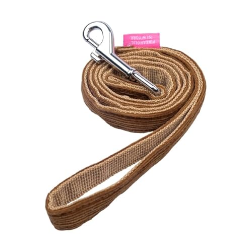 Emmie Leash Braun M Hundeleine von PINKAHOLIC
