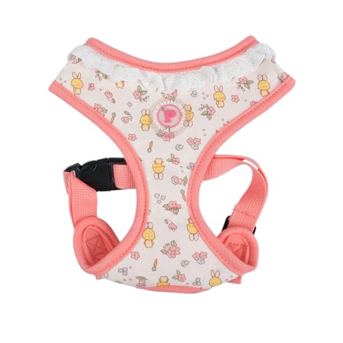 Pinkaholic New York Amara Hundegeschirr über den Kopf Blumenmuster, modisch, niedlich, Frühling Sommer Geschirr für kleine Hunde, Indische Rosa, Groß Pinkaholic New York Amara Hundegeschirr über den Kopf Blumenmuster, modisch, niedlich, Frühling Sommer Geschirr für kleine Hunde, Indische Rosa, Groß von PINKAHOLIC