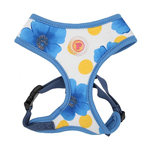 Pinkaholic New York NAQA-AC7218 Hunde Geschirr, Peonies Harness, Small, blau Pinkaholic New York NAQA-AC7218 Hunde Geschirr, Peonies Harness, Small, blau von Pinkaholic New York