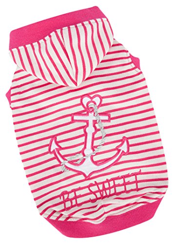 Pinkaholic New York NAQA-TS7211 Hunde T-Shirt, Matelot, Extra Large, pink von PINKAHOLIC