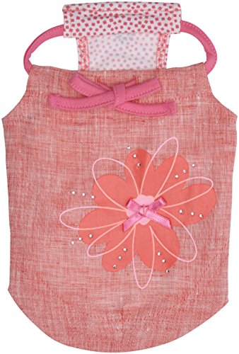 Pinkaholic New York NAQB-TS7219 Hunde T-Shirt, Aster, Small, pink von Pinkaholic New York
