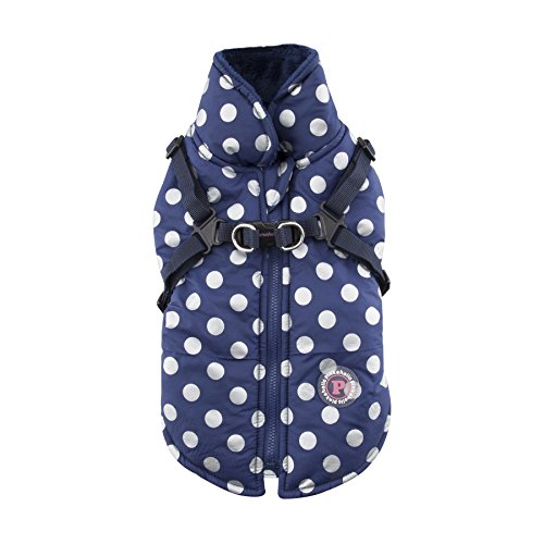 Pinkaholic New York NAQD-VT7284 Miss Dotty Mantel, S, blau von Pinkaholic New York