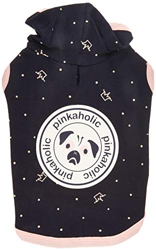 Pinkaholic New York NARA-TS7307 Hunde Bekleidung Royal Pug, M, marineblau von Pinkaholic New York