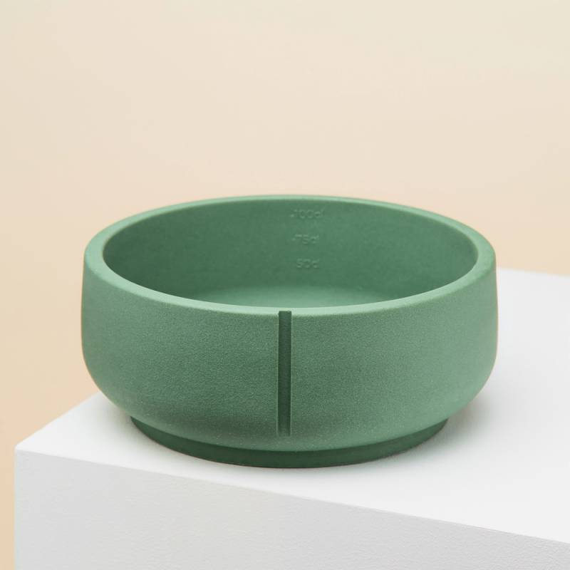 pino Hundenapf Classic Bowl duck green solid, Gr. M, Höhe: ca. 8 cm, Durchmesser:  ca. 18 cm von PINO