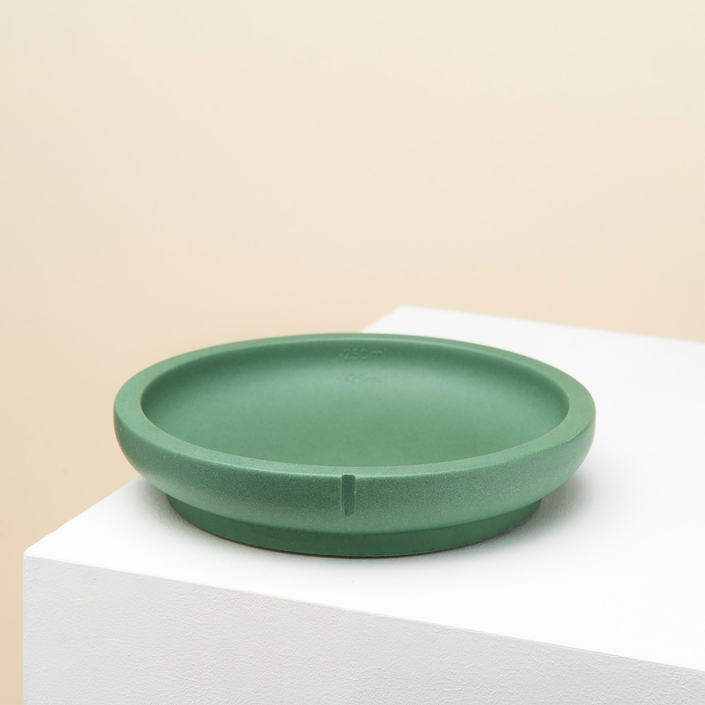 pino Hundenapf Classic Bowl duck green solid, Gr. S, Höhe: ca. 4 cm, Durchmesser:  ca. 18 cm von PINO