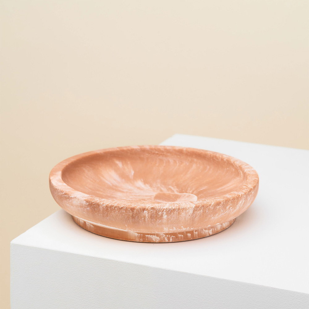 pino Hundenapf Classic Bowl foxy terra marble, Gr. S, Höhe: ca. 4 cm, Durchmesser:  ca. 18 cm von PINO