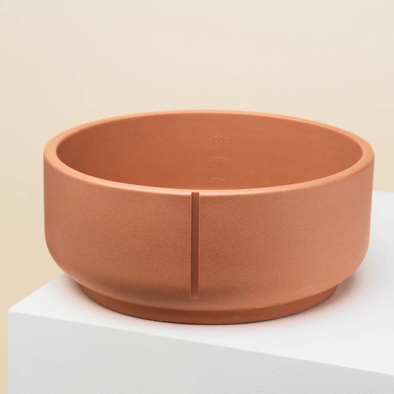 pino Hundenapf Classic Bowl foxy terra solid, Gr. L, Höhe: ca. 9 cm, Durchmesser:  ca. 22 cm von PINO