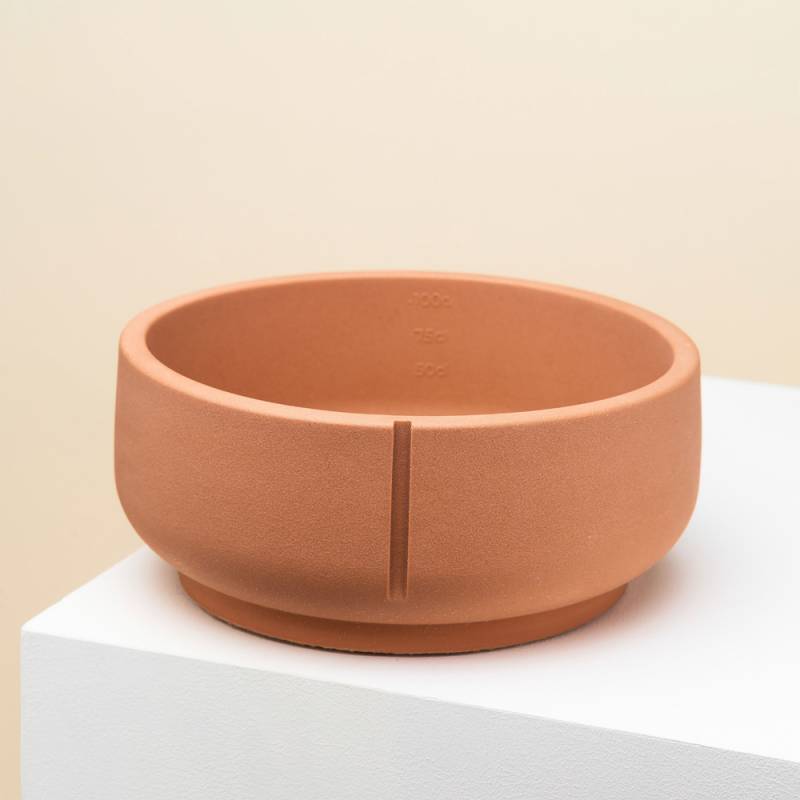 pino Hundenapf Classic Bowl foxy terra solid, Gr. M, Höhe: ca. 8 cm, Durchmesser:  ca. 18 cm von PINO