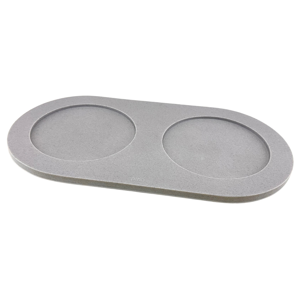 pino Napfunterlage Serving Tray Sand dolphin grey solid, Gr. L, Maße: ca. 48,5 x 22,5 cm pino Napfunterlage Serving Tray Sand dolphin grey solid, Gr. L, Maße: ca. 48,5 x 22,5 cm von PINO