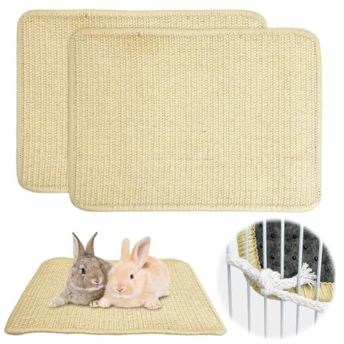 PINVNBY 2 x Kaninchen-Kratzmatte (S: 40,6 x 30,5 cm) von PINVNBY