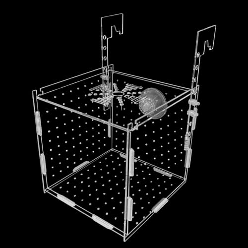 PINVNBY Acryl Fischzuchtbox, Fischtrenner für Aquarium, Acryl Brutkasten Inkubator Tank von PINVNBY