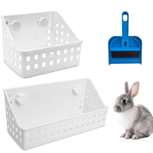 PINVNBY Heu-Futterstation für Kaninchen, weniger verschwendetes Heuraufe zum Aufhängen, Meerschweinchen, Kaninchen, Heuhalter für Kaninchen, Chinchilla, Meerschweinchen, Kunststoff-Futterschale für PINVNBY Heu-Futterstation für Kaninchen, weniger verschwendetes Heuraufe zum Aufhängen, Meerschweinchen, Kaninchen, Heuhalter für Kaninchen, Chinchilla, Meerschweinchen, Kunststoff-Futterschale für von PINVNBY