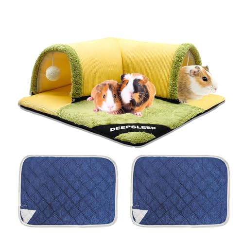 PINVNBY Meerschweinchenversteck und Tunnelbett, 3 Stück PINVNBY Meerschweinchenversteck und Tunnelbett, 3 Stück von PINVNBY