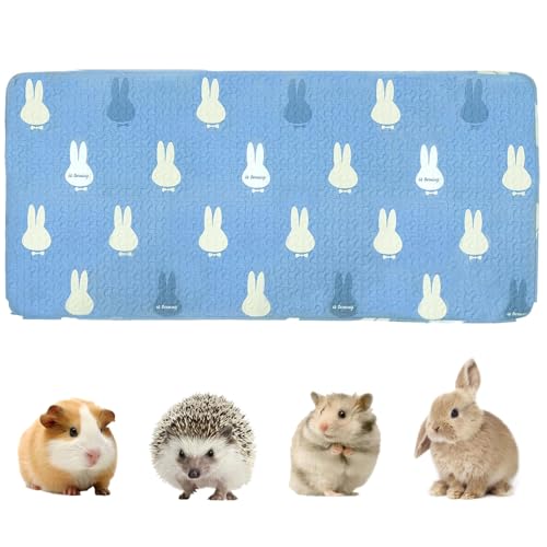 PINVNBY Waschbare Meerschweinchen-Käfigeinlage, 90 x 150 cm, weiche Auskleidung, wiederverwendbar, rutschfest, für Hamster, Chinchilla, Katzen, Welpen PINVNBY Waschbare Meerschweinchen-Käfigeinlage, 90 x 150 cm, weiche Auskleidung, wiederverwendbar, rutschfest, für Hamster, Chinchilla, Katzen, Welpen von PINVNBY