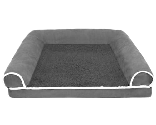 Hundebett Katzenhöhlenbett Großes, waschbares Hundebett, Flauschiges Deluxe-Hundekistenpolster aus Plüsch, Hundebetten für große, mittelgroße und kleine Hunde Haustier-Katzenhaus (Color : B, Size : Hundebett Katzenhöhlenbett Großes, waschbares Hundebett, Flauschiges Deluxe-Hundekistenpolster aus Plüsch, Hundebetten für große, mittelgroße und kleine Hunde Haustier-Katzenhaus (Color : B, Size : von PIPONS