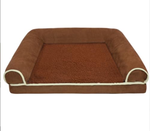 Hundebett Katzenhöhlenbett Großes, waschbares Hundebett, Flauschiges Deluxe-Hundekistenpolster aus Plüsch, Hundebetten für große, mittelgroße und kleine Hunde Haustier-Katzenhaus (Color : C, Size : von PIPONS