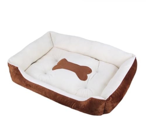 Hundebett Katzenhöhlenbett Haustierbett Für Hunde Und Katzen, Maschinenwaschbares Schlafbett Und rutschfeste Unterseite, Atmungsaktiv, Weich, Ultra-plüschig Haustier-Katzenhaus (Color : A, Size : 45 von PIPONS