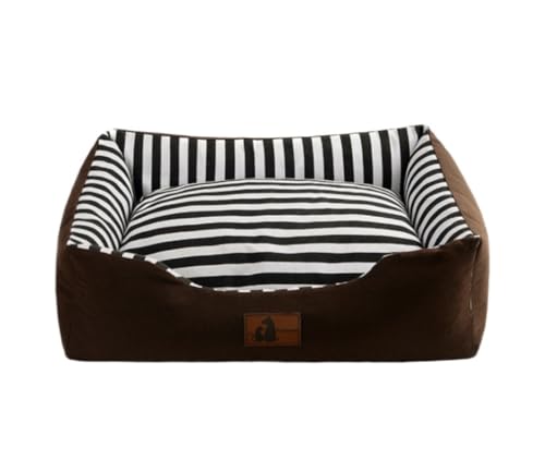 Hundebett Katzenhöhlenbett Haustierbett für kleine und mittelgroße Katzen und Hunde, rutschfeste Unterseite, waschbar, angstlösend, Flauschiges rundes Katzenbett Haustier-Katzenhaus (Color : B, Size Hundebett Katzenhöhlenbett Haustierbett für kleine und mittelgroße Katzen und Hunde, rutschfeste Unterseite, waschbar, angstlösend, Flauschiges rundes Katzenbett Haustier-Katzenhaus (Color : B, Size von PIPONS