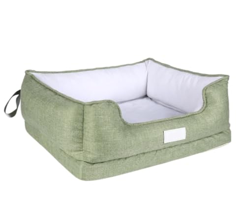 Hundebett Katzenhöhlenbett Hundebett Für Kleine Und Mittelgroße Hunde, Luxuriöses, Äußerst Bequemes Sofa-Haustierbett Mit Abnehmbarem, Waschbarem Bezug Haustier-Katzenhaus ( Color : E , Size : 45*55*2 von PIPONS