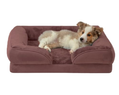 Hundebett Katzenhöhlenbett Hundebetten Für Große Hunde, Maschinenwaschbar Und rutschfeste Unterseite, Großes Hundebett, Haustierbett Haustier-Katzenhaus (Color : A, Size : 70 * 58cm) von PIPONS