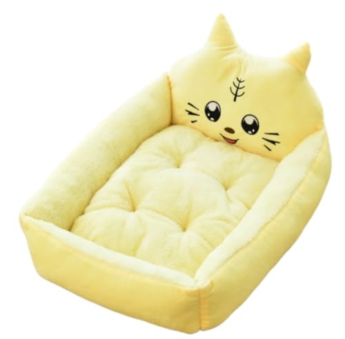 Hundebett Katzenhöhlenbett Orthopädisches Hundebett Für Hunde Mit Memory-Schaum, Haustierbett, Weiches Sofa Mit Waschbarem, Abnehmbarem Bezug Haustier-Katzenhaus ( Color : D , Size : 50*40*12cm ) von PIPONS