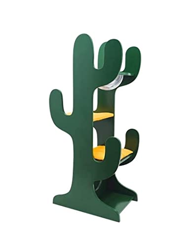 Katzenbaum Kratzbaum Katzenkletterbaum Katzenklettergerüst, Raumkapsel, Mehrschichtiges Massivholz-Katzenhaus, Kaktusform katzenkratzbaum Katzenbaum Kratzbaum Katzenkletterbaum Katzenklettergerüst, Raumkapsel, Mehrschichtiges Massivholz-Katzenhaus, Kaktusform katzenkratzbaum von PIPONS