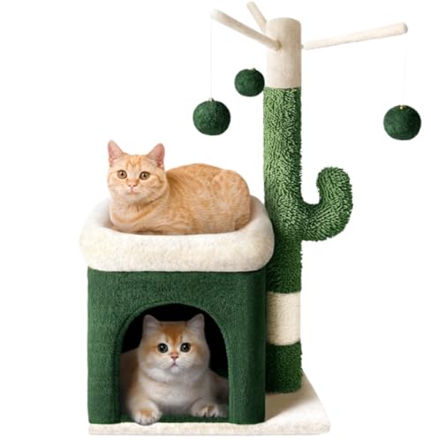 Katzenbaum Kratzbaum Kratzbaum Für Hauskatzen, Moderner Katzenturm Mit Katzenwohnung Und Katzenkratzbäumen katzenkratzbaum von PIPONS