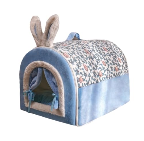 PIPONS Hundebett Katzenhöhlenbett Haustierbett, orthopädisches Hundebett für große Hunde, Plüsch-Hundecouch mit abnehmbarem, waschbarem Bezug Haustier-Katzenhaus (Color : Blue, Size : 40 * 35 * 33cm) PIPONS Hundebett Katzenhöhlenbett Haustierbett, orthopädisches Hundebett für große Hunde, Plüsch-Hundecouch mit abnehmbarem, waschbarem Bezug Haustier-Katzenhaus (Color : Blue, Size : 40 * 35 * 33cm) von PIPONS