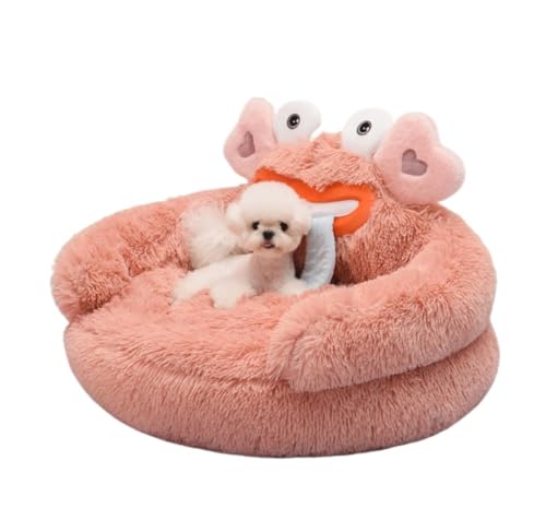 PIPONS Hundebett Katzenhöhlenbett Hundebetten Für Große, Mittelgroße Und Kleine Hunde, Waschbares Hundebett, Weiches, Verdicktes Hundebett Haustier-Katzenhaus (Color : C, Size : 60 * 60cm) von PIPONS