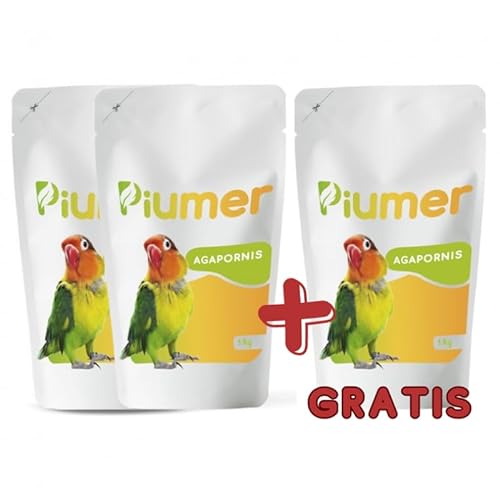 PIUMER - Angebot 3x2 in Vollfutter für Lovebirds Premium 1kg von PIUMER