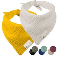 PIUPET Hundehalstuch-Set orange/ grau L von PIUPET