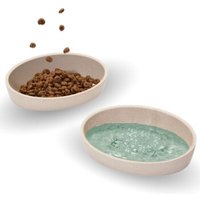 PIUPET Katzennapf "MIMI" - 2er Napfset beige von PIUPET