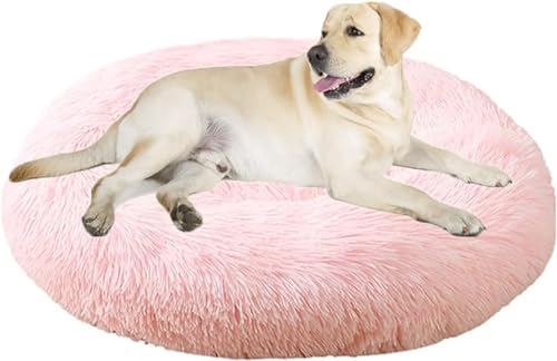 Beruhigendes Bett für Hunde und Katzen, flauschiges Katzenbett, großes Hundebett, Matratze, rund, orthopädische Entlastung, verbesserter Schlaf für Corgi, Teddy, Chihuahua Beruhigendes Bett für Hunde und Katzen, flauschiges Katzenbett, großes Hundebett, Matratze, rund, orthopädische Entlastung, verbesserter Schlaf für Corgi, Teddy, Chihuahua von PIURUF