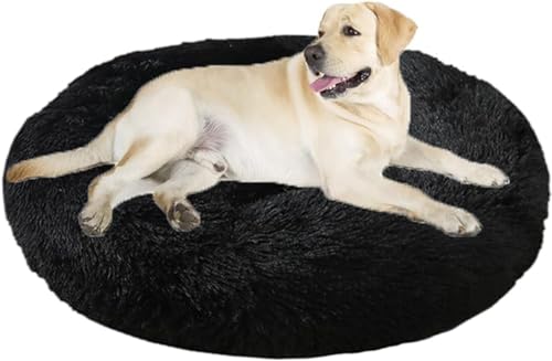 Beruhigendes Bett für Hunde und Katzen, flauschiges Katzenbett, großes Hundebett, Matratze, rund, orthopädische Entlastung, verbesserter Schlaf für Corgi, Teddy, Chihuahua Beruhigendes Bett für Hunde und Katzen, flauschiges Katzenbett, großes Hundebett, Matratze, rund, orthopädische Entlastung, verbesserter Schlaf für Corgi, Teddy, Chihuahua von PIURUF