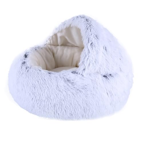 Flauschiges Katzenhöhle-Bett, Plüsch-Welpenbett, beruhigendes Hunde-/Katzen-Haustierbett, warme Hunde-Katzen-Matratze, Hundebetten, Ruhepolster, waschbares Haustierkissen für Chihuahua Flauschiges Katzenhöhle-Bett, Plüsch-Welpenbett, beruhigendes Hunde-/Katzen-Haustierbett, warme Hunde-Katzen-Matratze, Hundebetten, Ruhepolster, waschbares Haustierkissen für Chihuahua von PIURUF