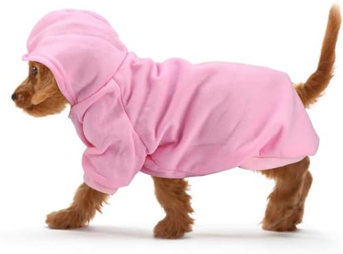 Haustierkleidung für den Winter, Hunde-Kapuzenpullover, niedlicher Baumwollpullover, warm, für Spaziergänge im Freien, hält warm für kaltes Wetter Haustierkleidung für den Winter, Hunde-Kapuzenpullover, niedlicher Baumwollpullover, warm, für Spaziergänge im Freien, hält warm für kaltes Wetter von PIURUF