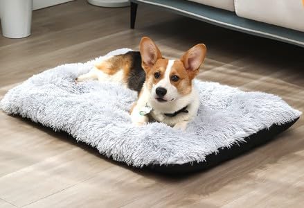 Hundebetten, großes waschbares Sofa, Hundebett, beruhigendes Katzenbett, Anti-Angst-Katzenbett, Haustier-Sofa, Matratze, Matte für Hunde, rutschfestes Haustier-Schlafkissen von PIURUF