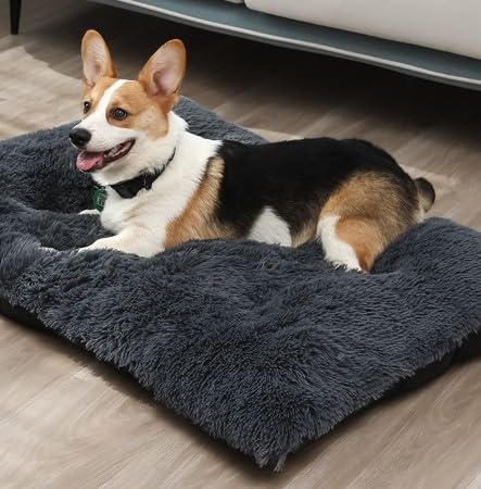 Hundebetten, großes waschbares Sofa, Hundebett, beruhigendes Katzenbett, Anti-Angst-Katzenbett, Haustier-Sofa, Matratze, Matte für Hunde, rutschfestes Haustier-Schlafkissen Hundebetten, großes waschbares Sofa, Hundebett, beruhigendes Katzenbett, Anti-Angst-Katzenbett, Haustier-Sofa, Matratze, Matte für Hunde, rutschfestes Haustier-Schlafkissen von PIURUF