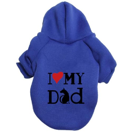 Hundemantel für kleine, mittelgroße und große Hunde, Wintermantel, gemütlicher Kapuzenpullover, winddicht, für Welpen, Katzen, Hunde Hundemantel für kleine, mittelgroße und große Hunde, Wintermantel, gemütlicher Kapuzenpullover, winddicht, für Welpen, Katzen, Hunde von PIURUF